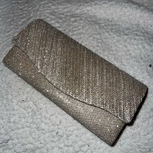 Champagne formal bag with chain